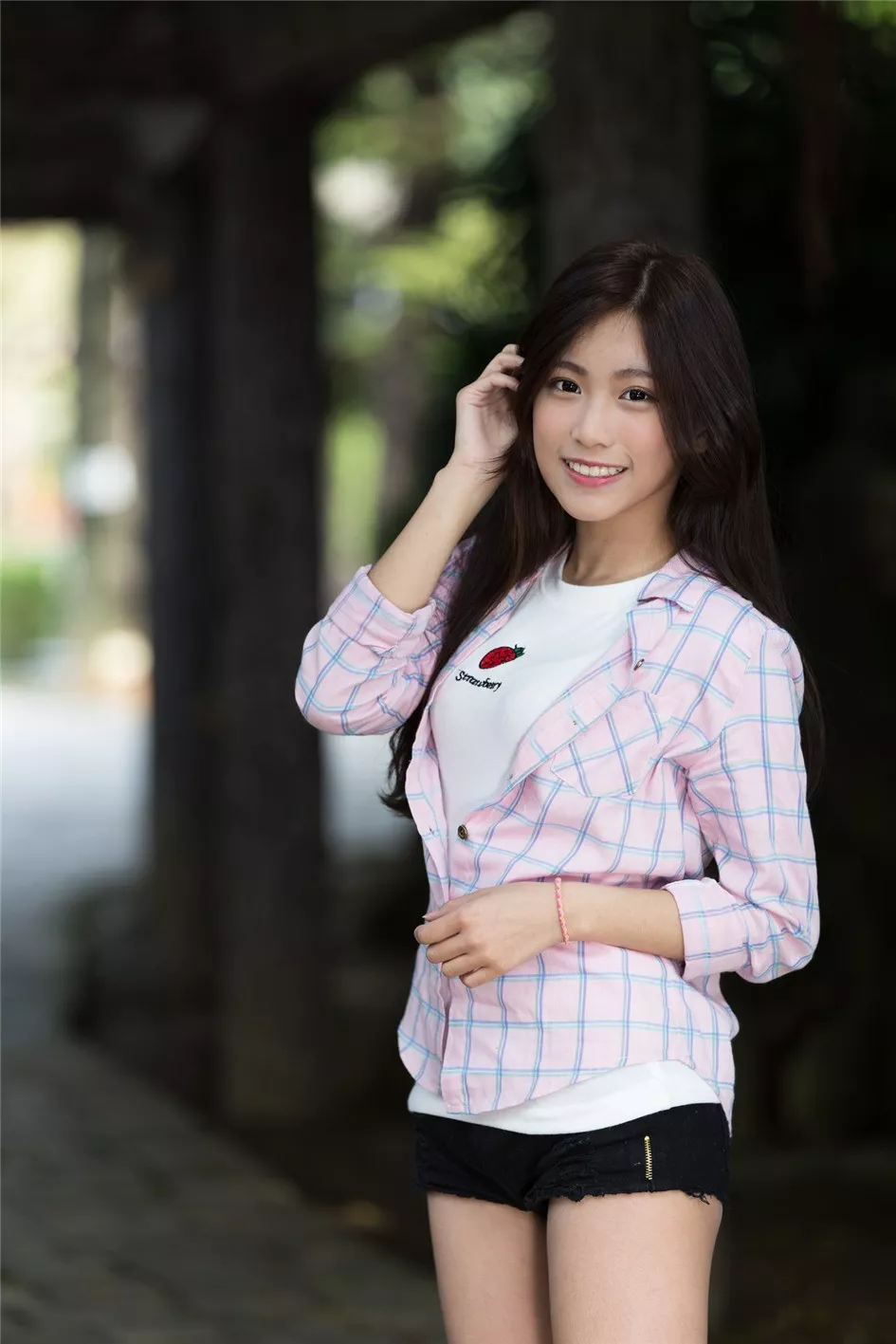 Xgyw.Org_台北中山站麦当劳之花女神张楚珊公园小清新外拍写真40P