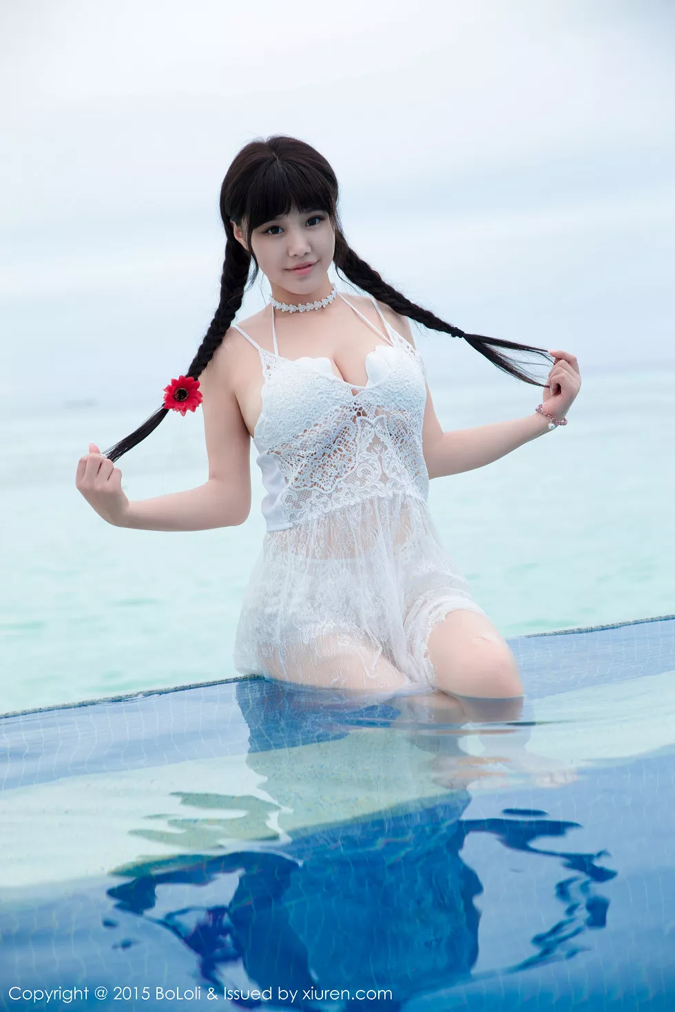 Xgyw.Org_[BoLoli波萝社]Vol.057_嫩模Barbie可儿泳池里性感比基尼半脱秀豪乳诱惑写真49P