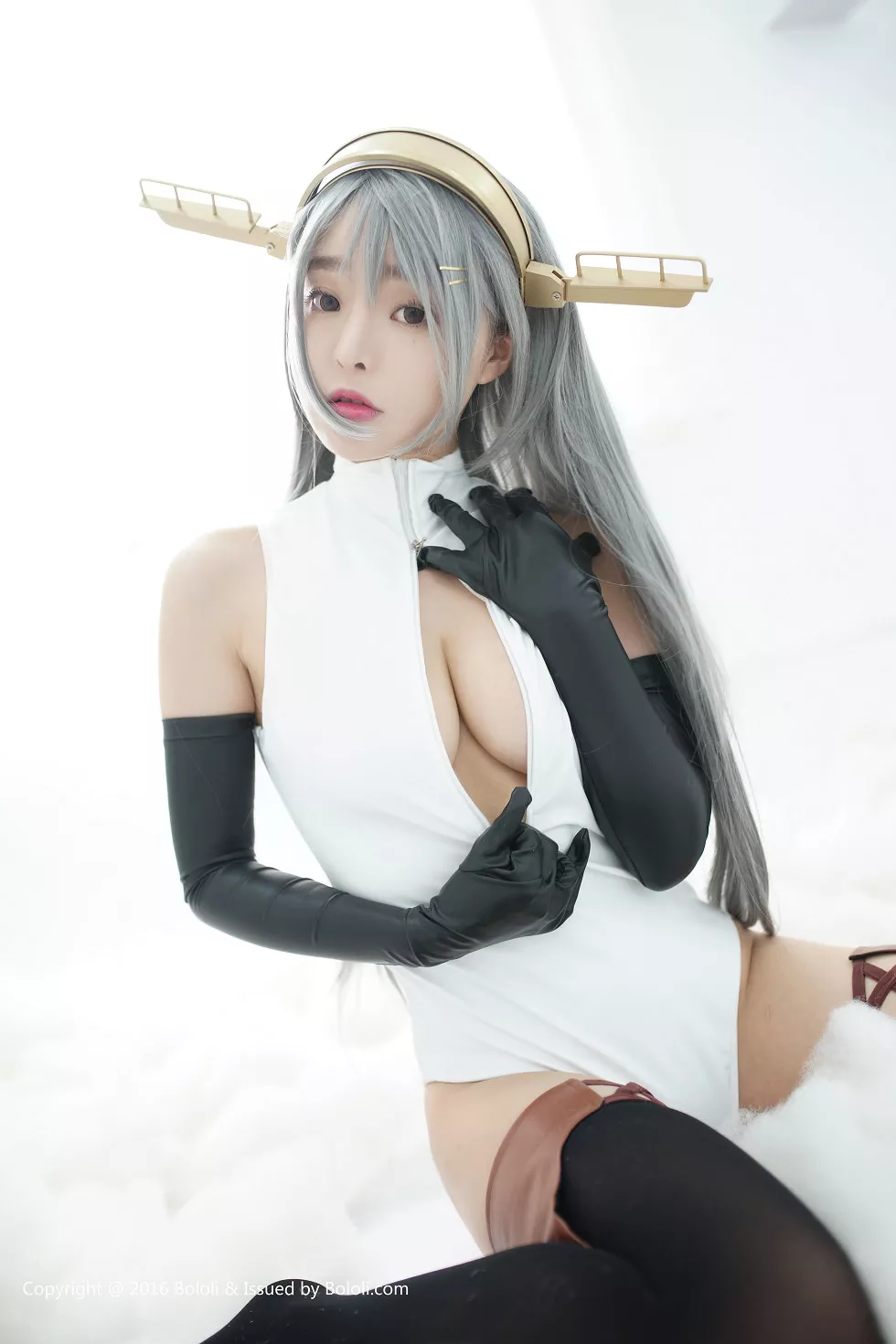 Xgyw.Org_[BoLoli波萝社新刊]Vol.001_嫩模柳侑绮sevenbaby性感Cosplay黑丝美腿写真70P
