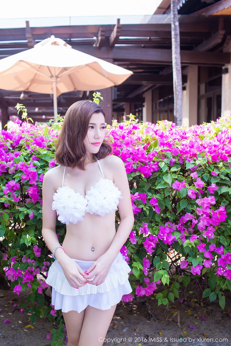Xgyw.Org_[IMISS爱蜜社]Vol.087_嫩模Sandy陈天扬卡威旅拍第二套花仙子般美丽迷人写真50P