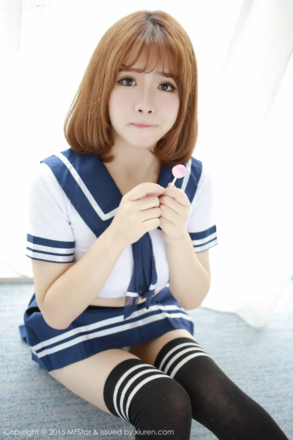 Xgyw.Org_[MFStar模范学院]Vol.020_嫩模徐cake性感高腰水手服半露豪乳甜蜜诱惑写真52P