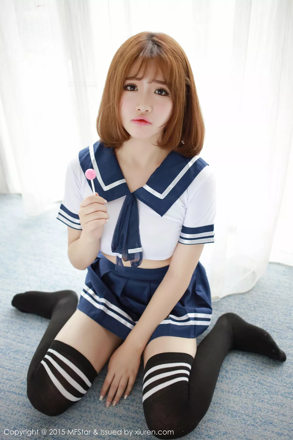 Xgyw.Org_[MFStar模范学院]Vol.020_嫩模徐cake性感高腰水手服半露豪乳甜蜜诱惑写真52P