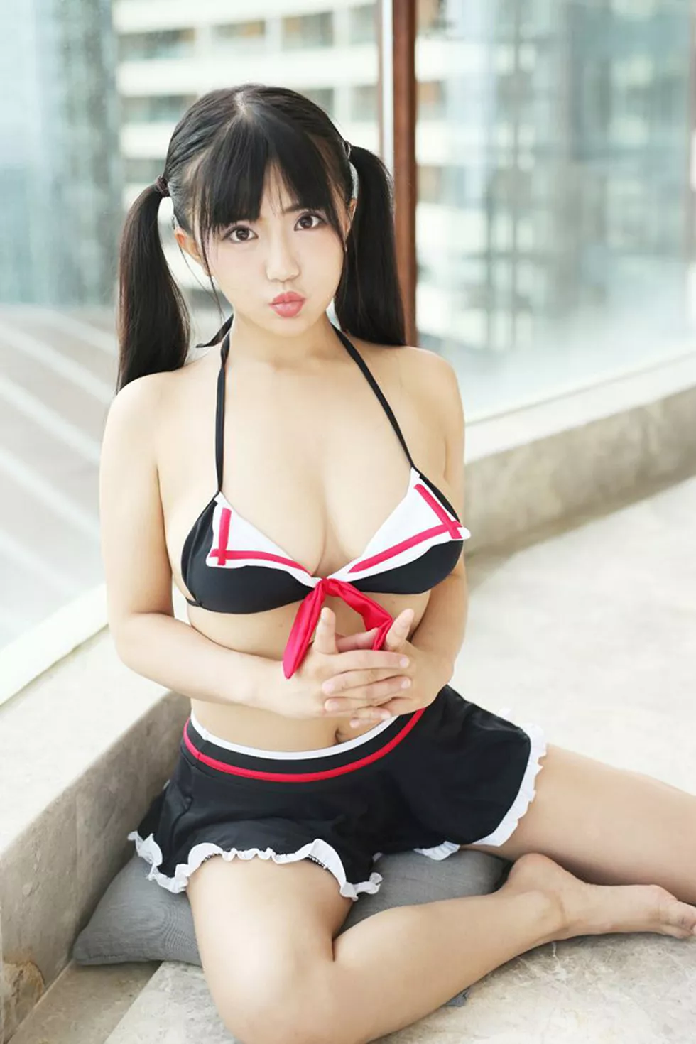 Xgyw.Org_[MyGirl美媛馆]Vol.226_新人嫩模阿乖Kiddo三亚旅拍性感比基尼爆乳诱惑写真54P