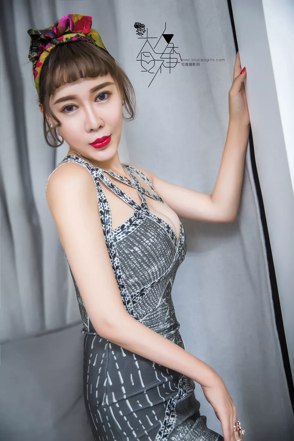 Xgyw.Org_[Toutiao头条女神]No.198_嫩模美汐居家私房情趣内衣秀完美身材傲人美乳诱惑写真20P