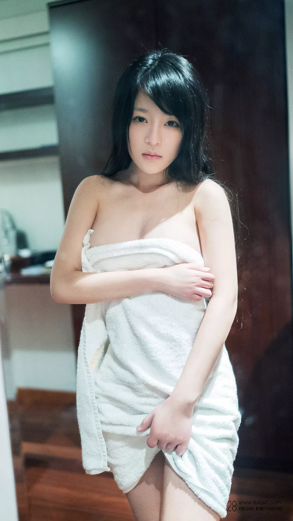 Xgyw.Org_推女郎第82期_嫩模林清儿居家性感黑色内衣秀完美身材半脱美乳诱惑写真29P