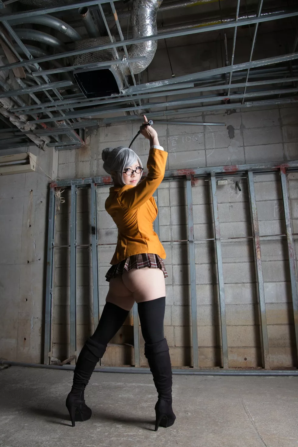 Xgyw.Org_[Cosplay精选]COS正片《厘米》图集美少女包臀短裙透视诱惑写真427P