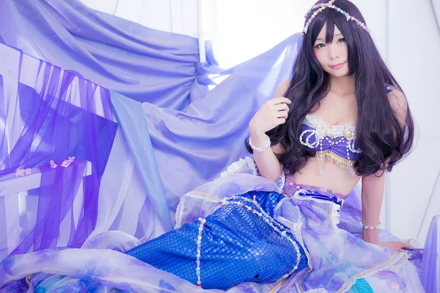 Xgyw.Org_[Cosplay精选]Cosplay正片《AkiLive》图集性感美人鱼+黑丝美腿诱惑写真256P