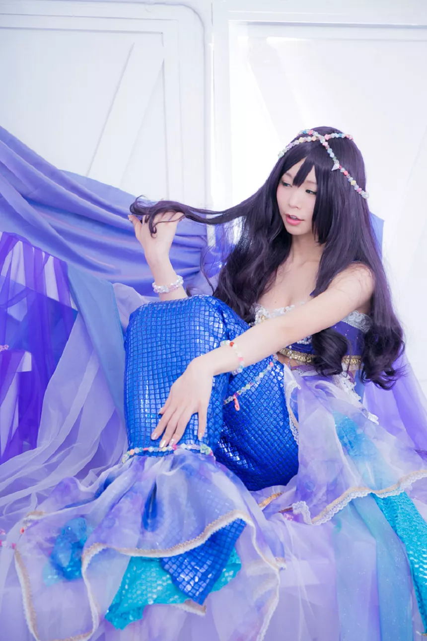 Xgyw.Org_[Cosplay精选]Cosplay正片《AkiLive》图集性感美人鱼+黑丝美腿诱惑写真256P