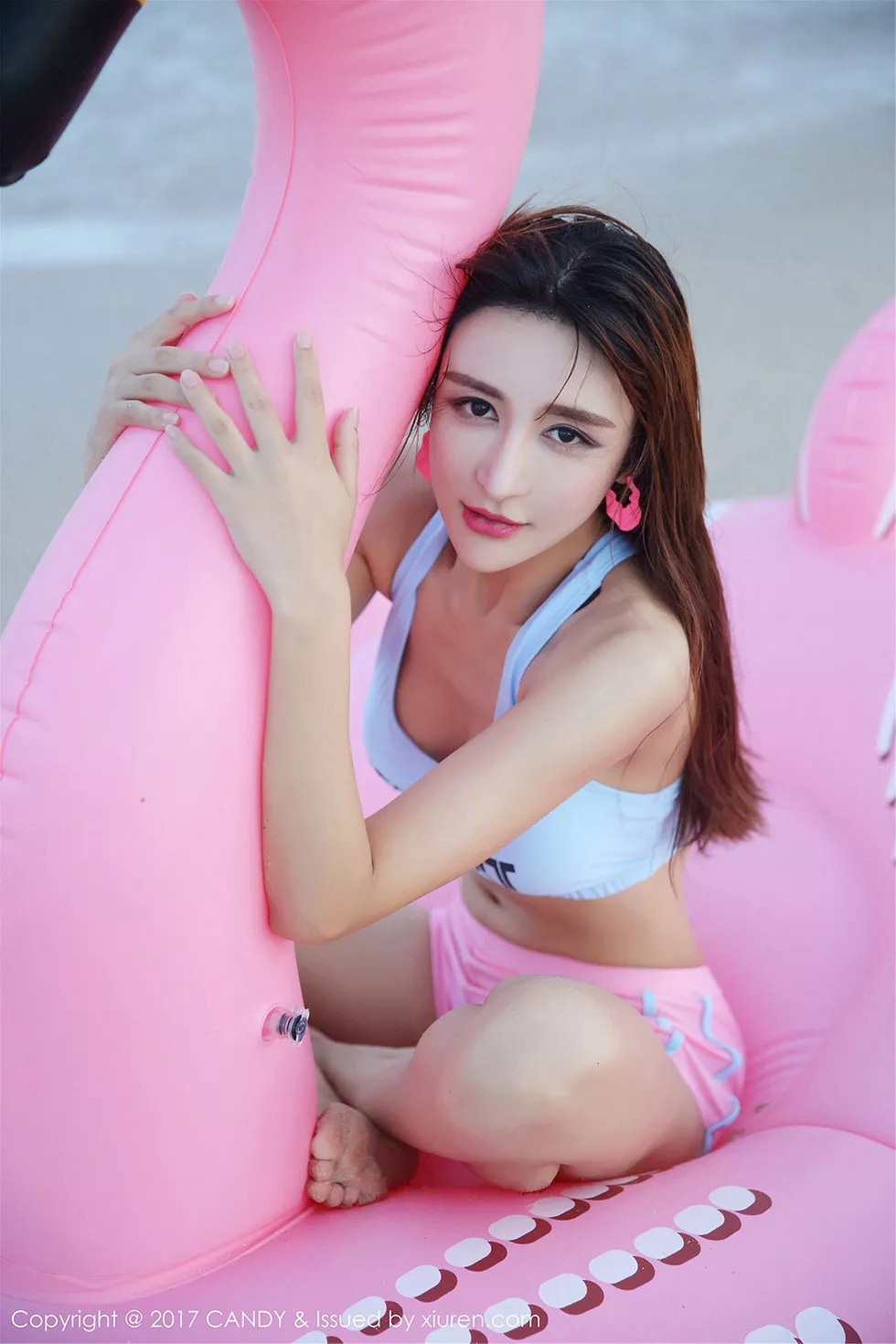 Xgyw.Org_[Candy糖果画报]Vol.024_嫩模伊莉娜巴厘岛旅拍性感短裤运动装秀完美身材写真61P