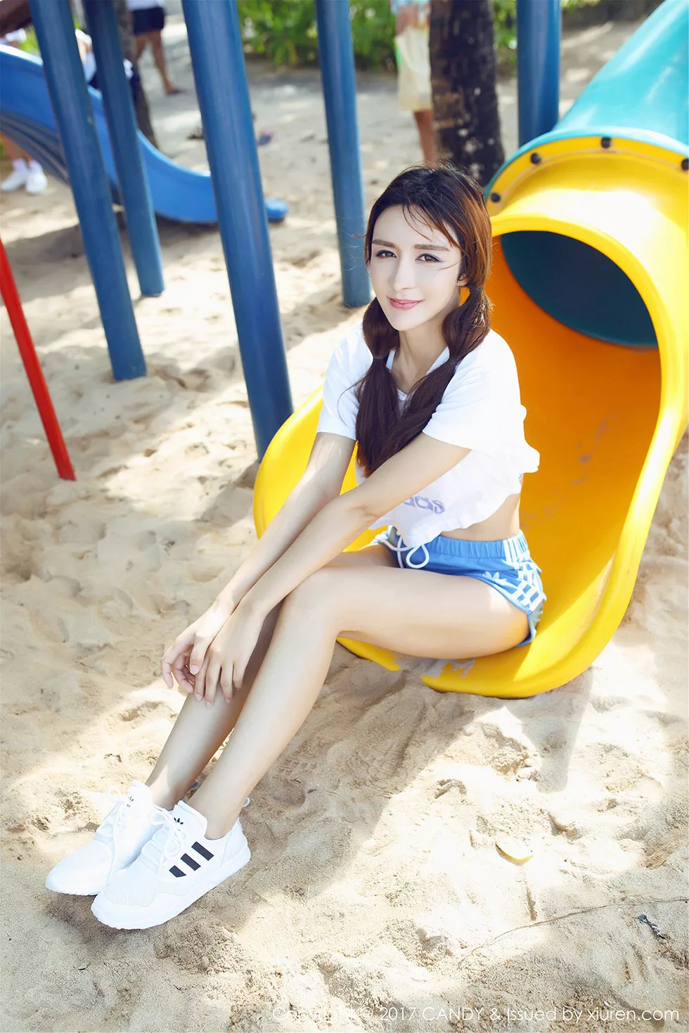 Xgyw.Org_[Candy糖果画报]Vol.024_嫩模伊莉娜巴厘岛旅拍性感短裤运动装秀完美身材写真61P