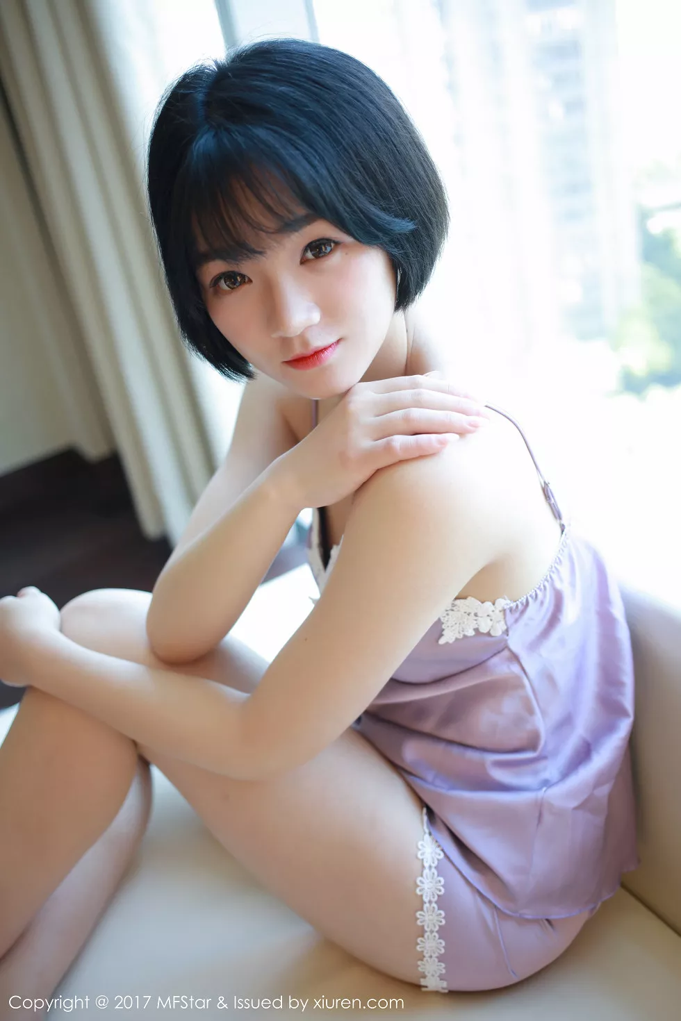 Xgyw.Org_[MFStar模范学院]Vol.103_嫩模悦爷妖精居家私房吊带睡裙半脱秀豪乳翘臀诱惑写真45P