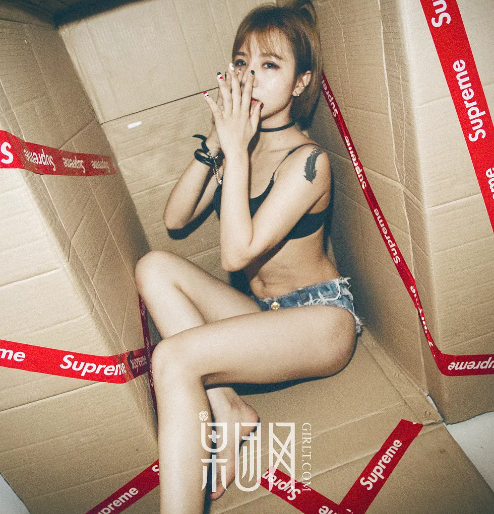Xgyw.Org_[GIRLT果团网]NO.072_嫩模木子夕夕夕私房齐逼牛仔短裤加性感内衣秀完美身材写真63P