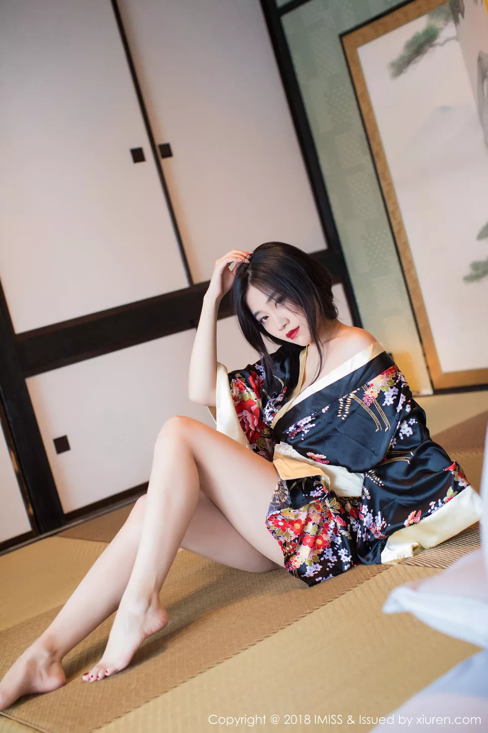 Xgyw.Org_[IMISS爱蜜社]Vol.254_女神许诺Sabrina北海道旅拍私房性感日系和服完美诱惑写真59P