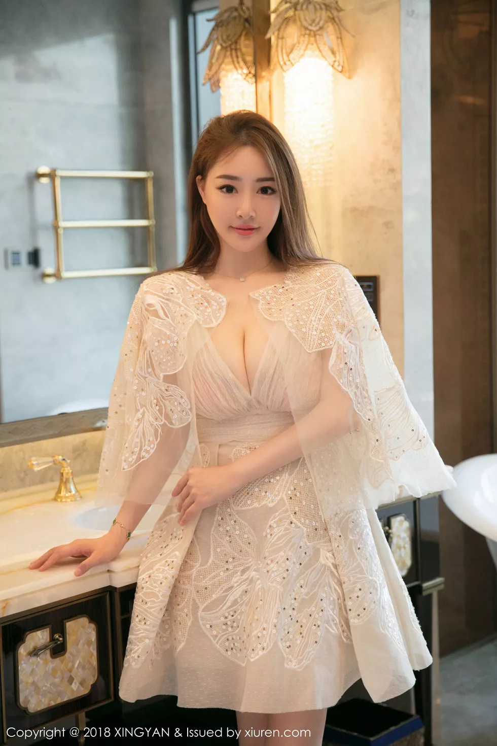 Xgyw.Org_[XINGYAN星颜社]VOL.066_丽质美女卓雅私房黑色蕾丝情趣内衣秀豪乳翘臀火辣诱惑写真41P
