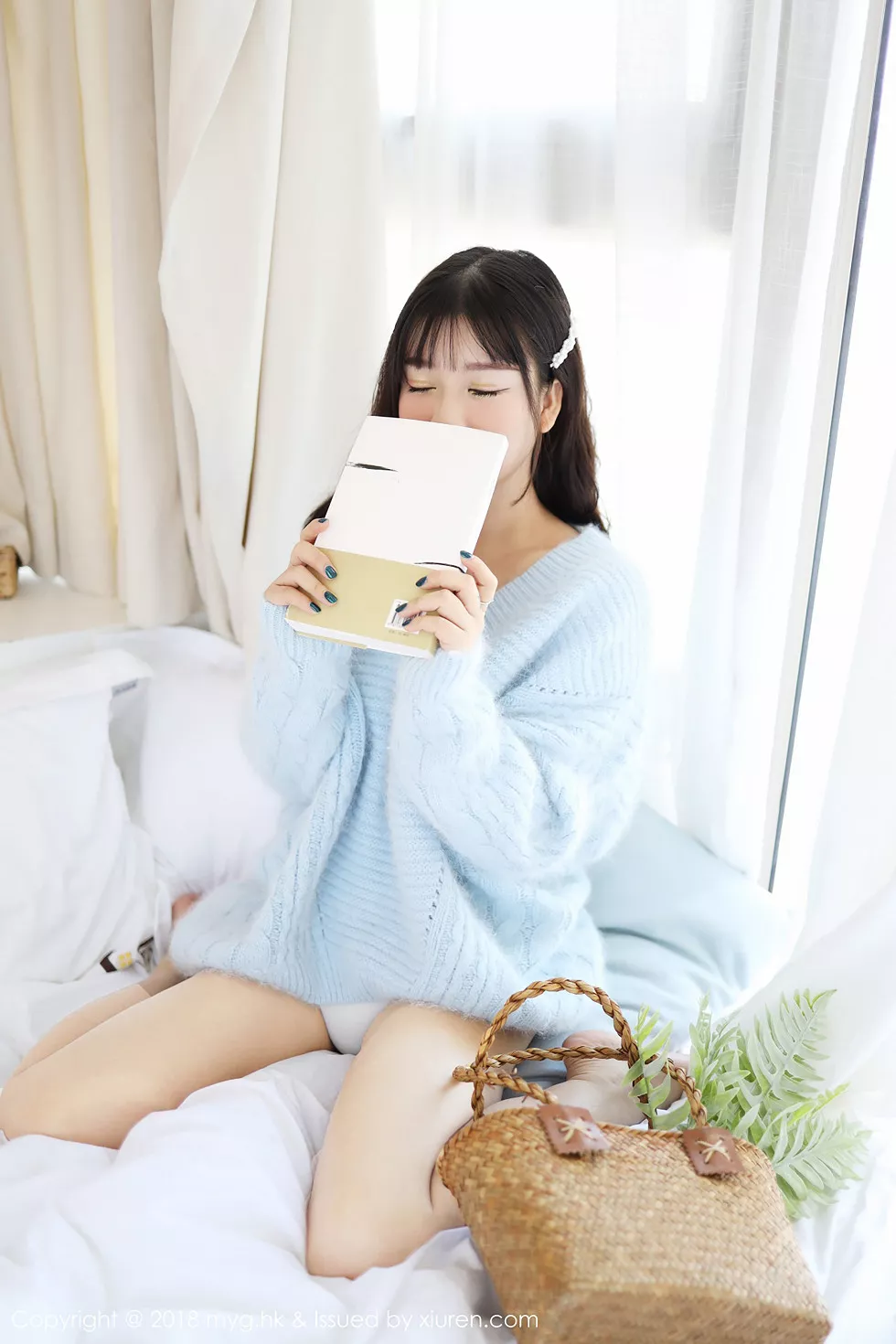 Xgyw.Org_[MyGirl美媛馆]Vol.338_嫩模小尤奈清新毛衣秀雪乳半脱内裤翘臀屁沟极致诱惑写真49P