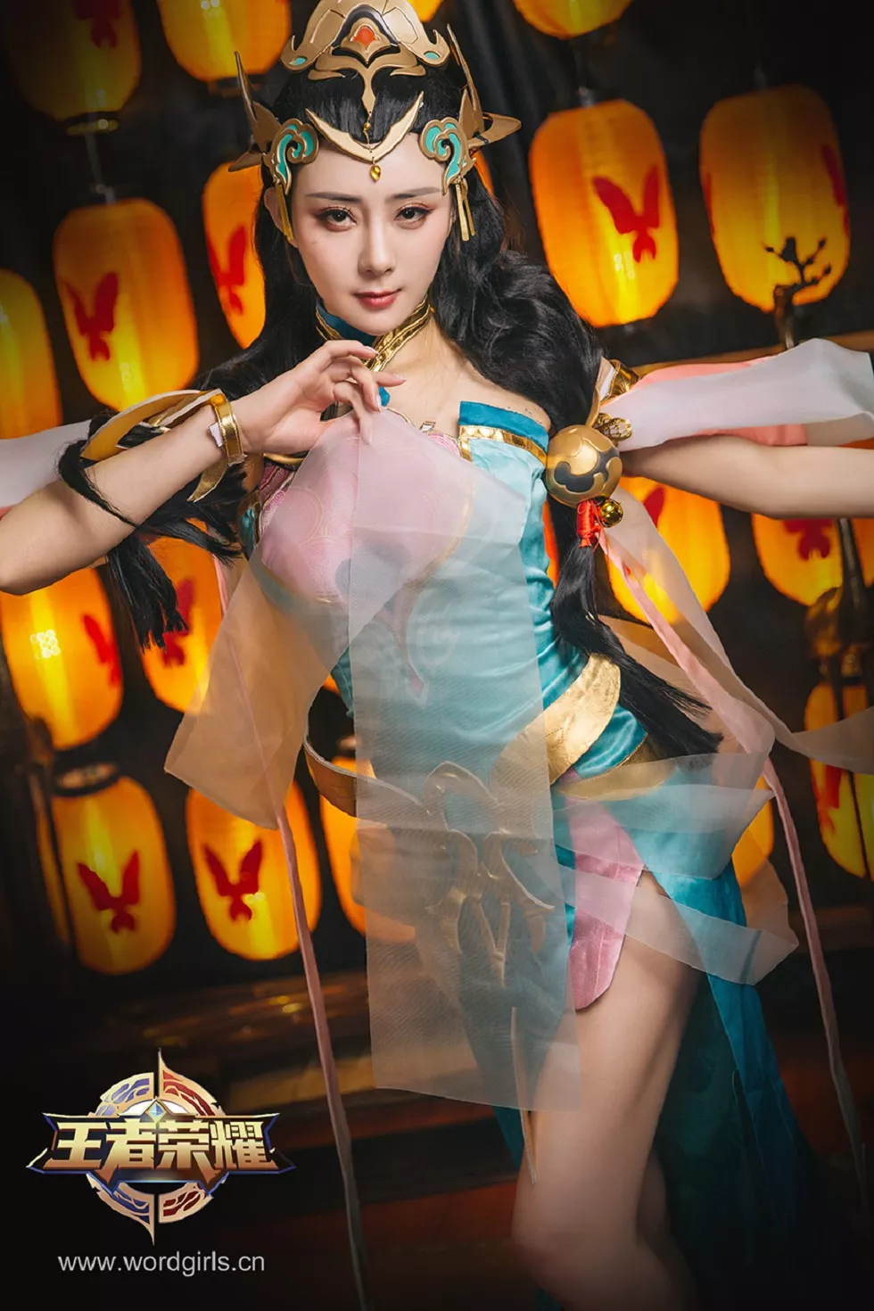 Xgyw.Org_[Toutiao头条女神]No.708_嫩模莫晓希王者荣耀杨玉环COS惊艳琵琶女完美诱惑写真18P