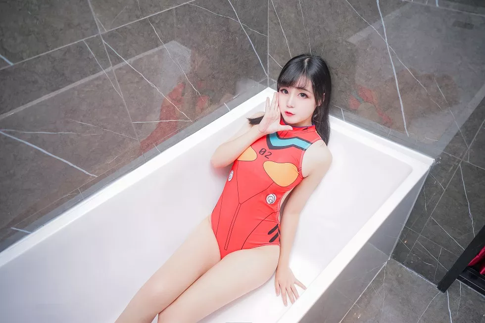 Xgyw.Org_[喵糖映画]Vol.038_红色高叉连体衣美少女私房床上秀完美身材靓丽迷人写真42P
