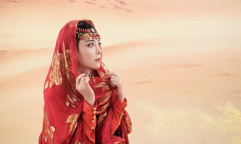 Xgyw.Org_[Toutiao头条女神]No.791_嫩模莫晓希梦回楼兰主题红色古装服饰女侠范写真25P