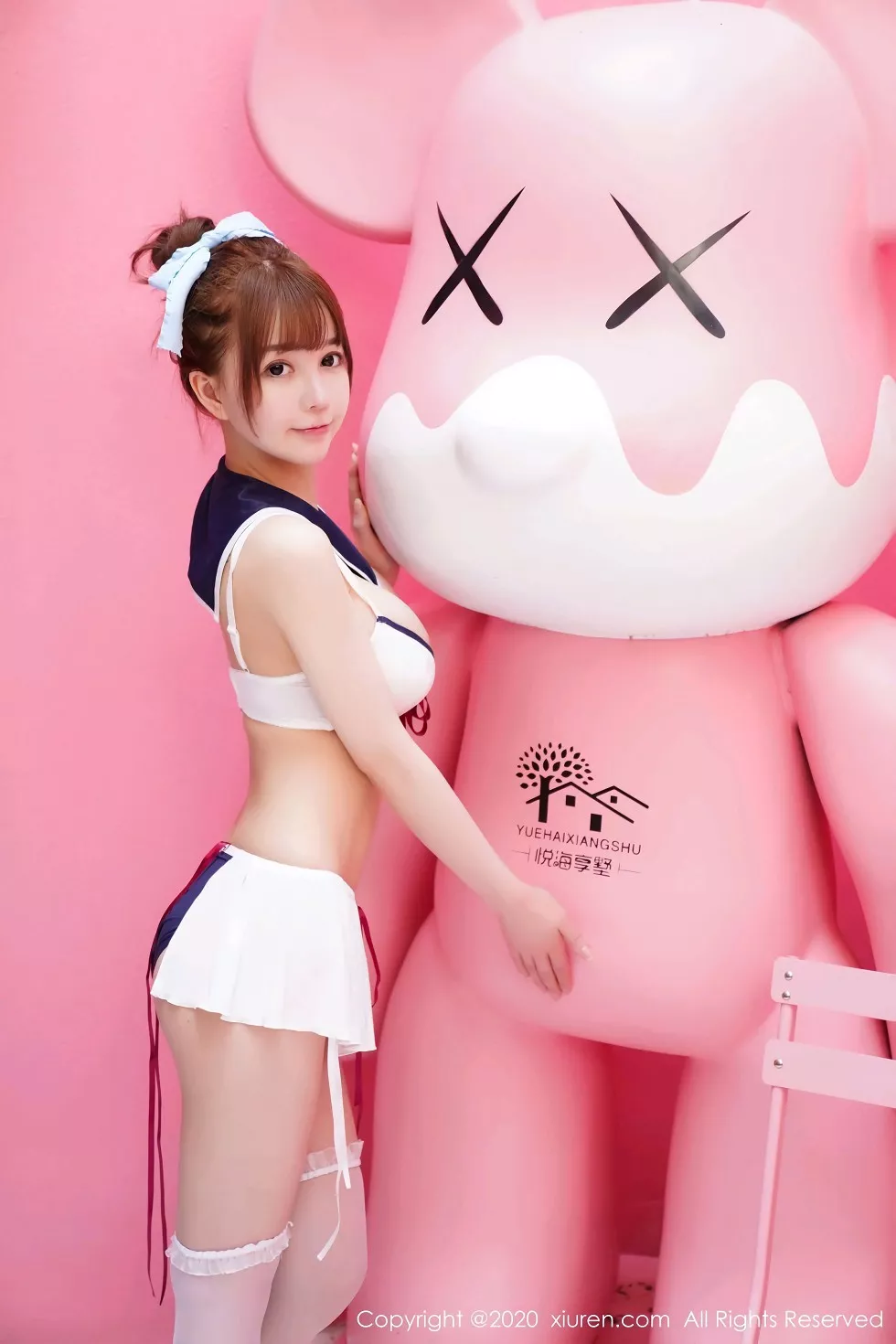 Xgyw.Org_XiuRen第2243期_嫩模UU酱水手服内衣主题户外半脱露傲人豪乳极致诱惑写真37P