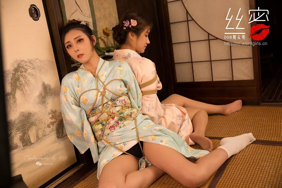 Xgyw.Org_[Toutiao头条女神]No.S011_嫩模JennyR和风花与蛇主题性感姐妹花私房捆绑诱惑写真86P