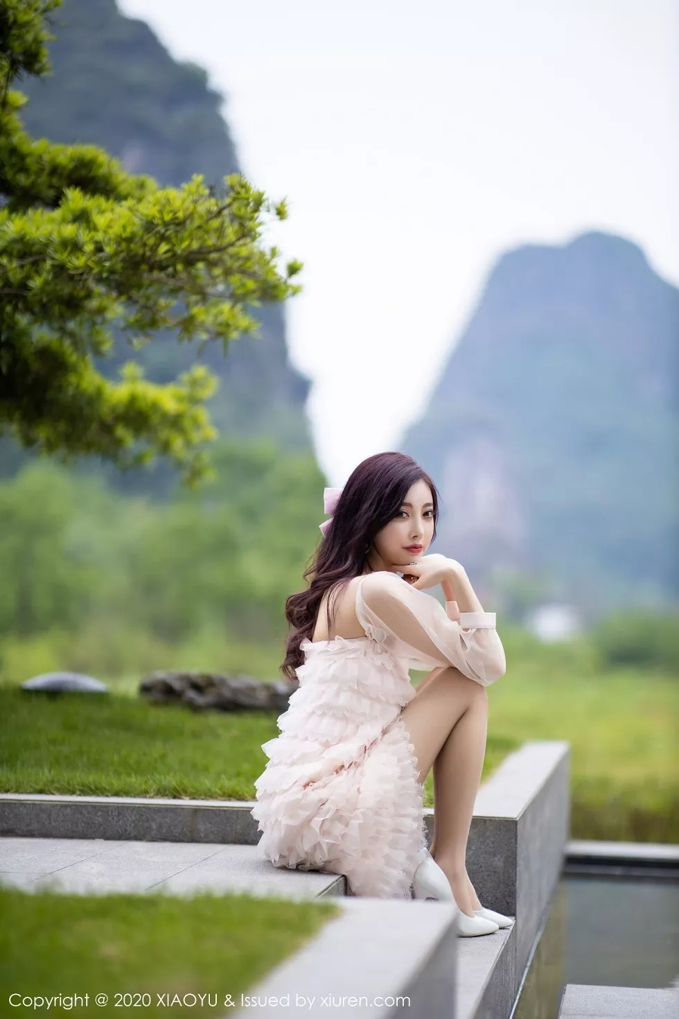Xgyw.Org_[XiaoYu画语界]Vol.358_女神杨晨晨sugar阳朔旅拍粉色运动内衣秀魔鬼身材诱惑写真70P