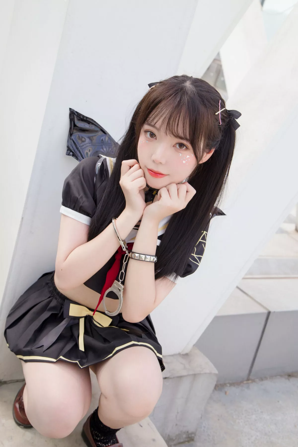 Xgyw.Org_可爱妹子Fushii_海堂魔法少女主题私房JK制服情趣胶带捆绑迷人诱惑写真40P