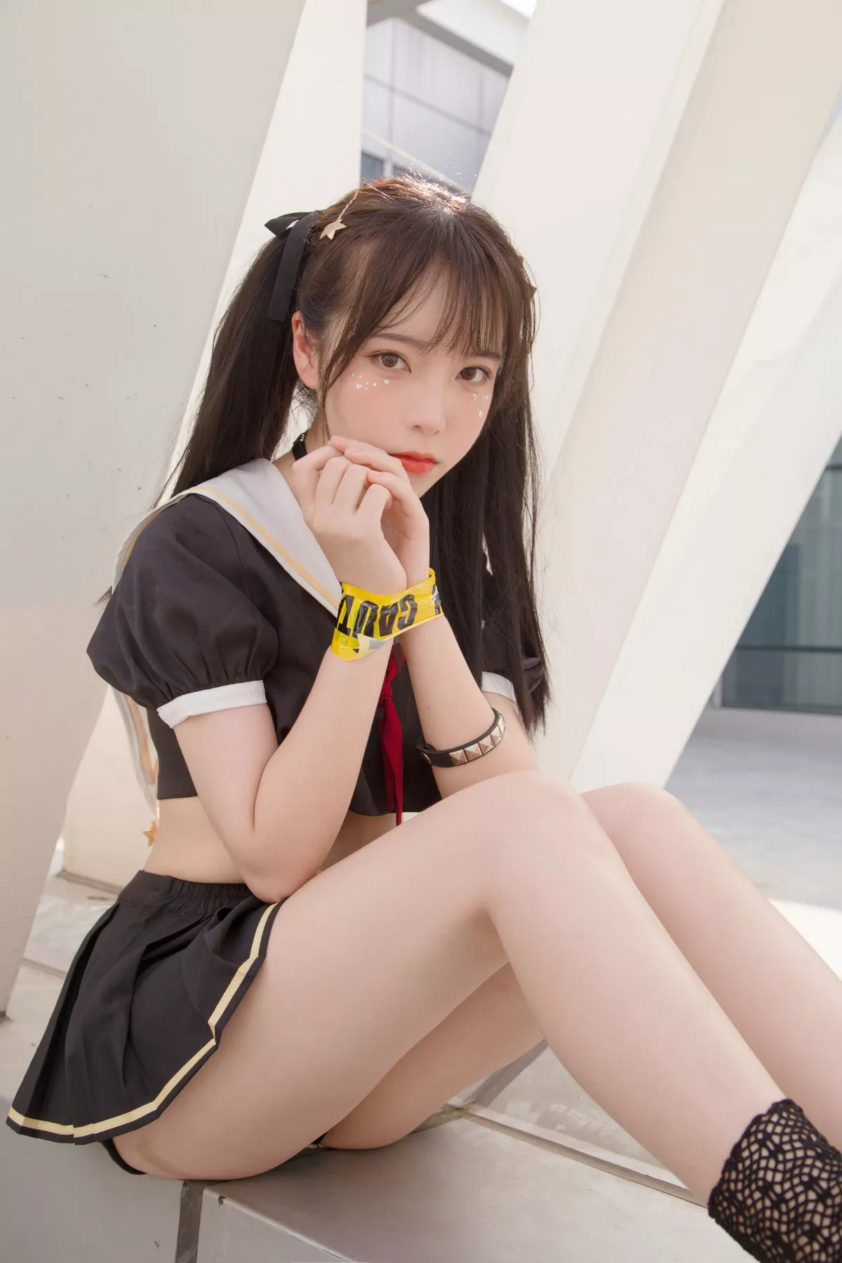 Xgyw.Org_可爱妹子Fushii_海堂魔法少女主题私房JK制服情趣胶带捆绑迷人诱惑写真40P