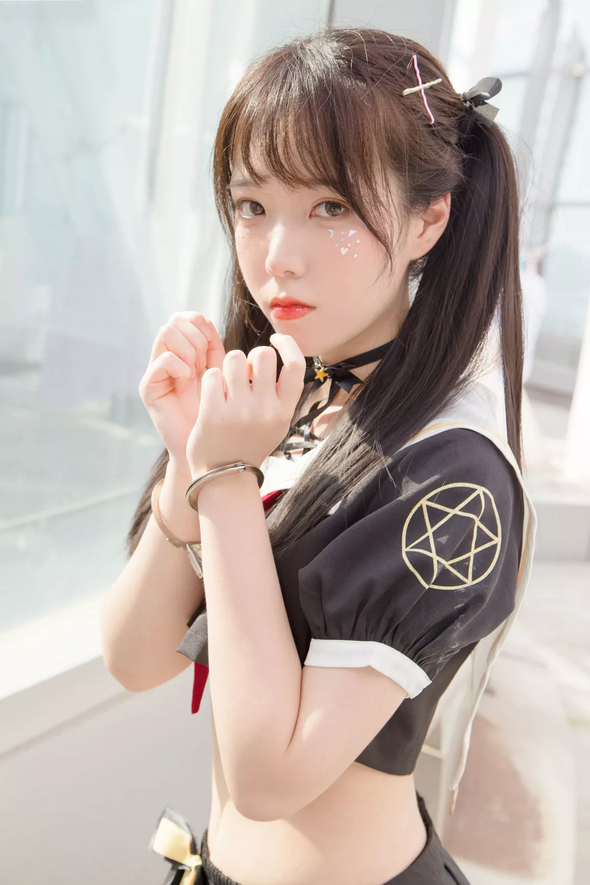 Xgyw.Org_可爱妹子Fushii_海堂魔法少女主题私房JK制服情趣胶带捆绑迷人诱惑写真40P