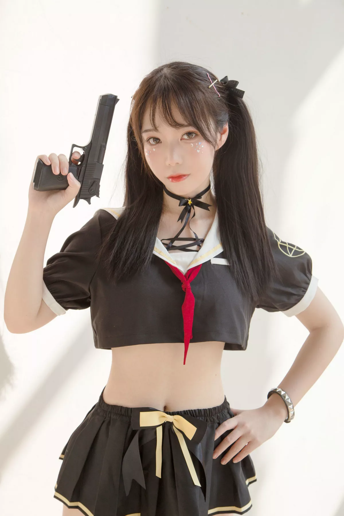 Xgyw.Org_可爱妹子Fushii_海堂魔法少女主题私房JK制服情趣胶带捆绑迷人诱惑写真40P