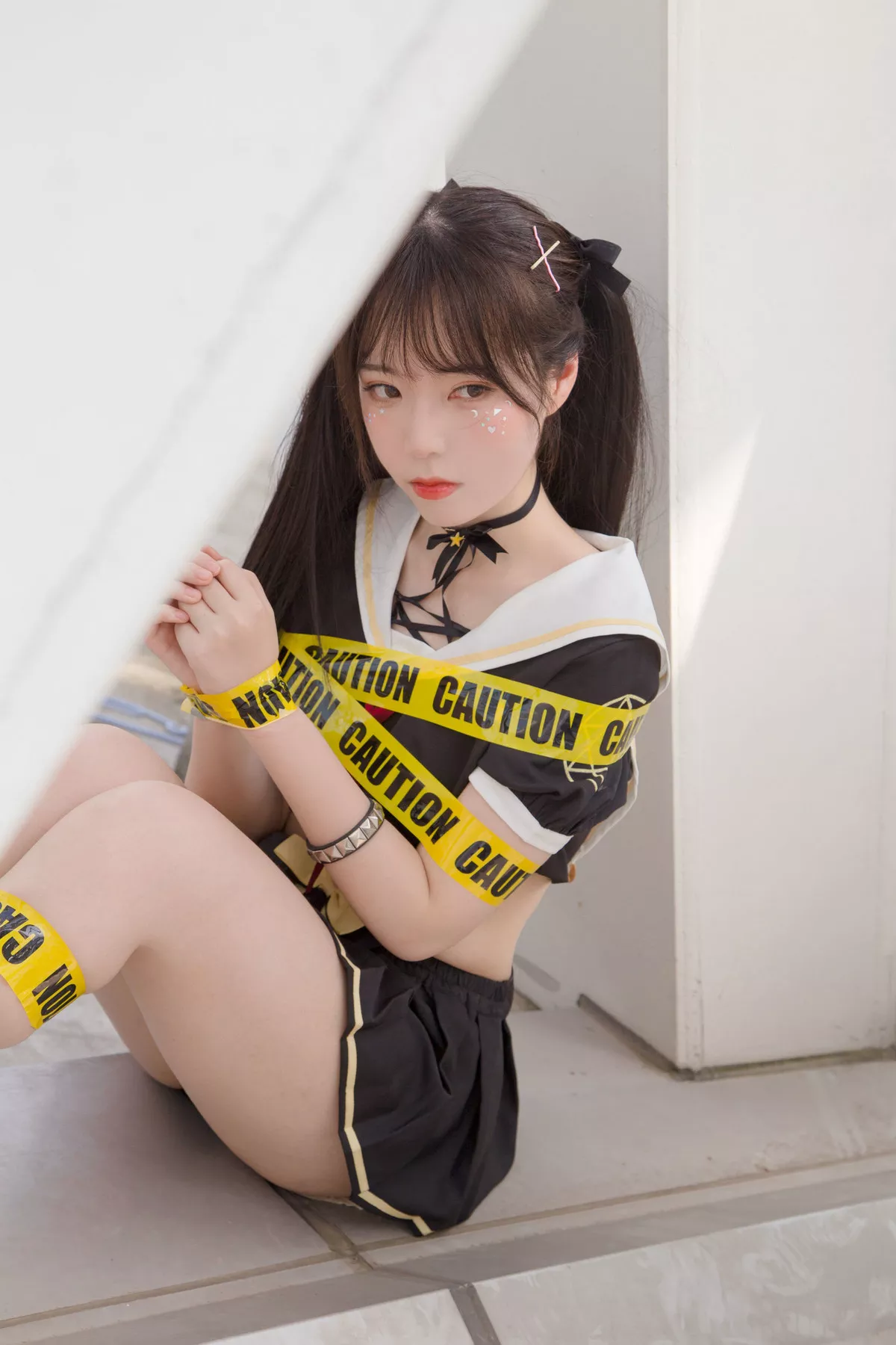 Xgyw.Org_可爱妹子Fushii_海堂魔法少女主题私房JK制服情趣胶带捆绑迷人诱惑写真40P