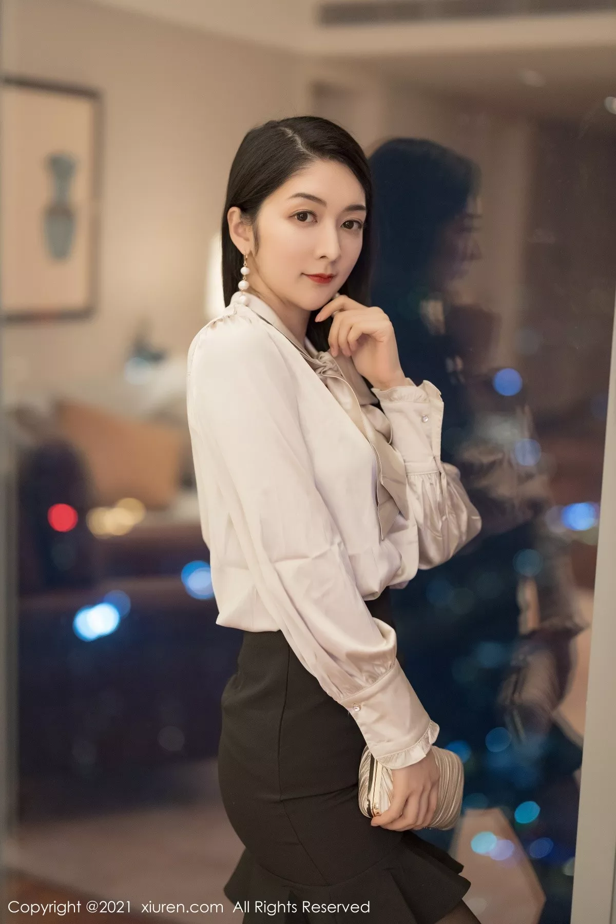 Xgyw.Org_XiuRen第3488期_女神Angela00眼镜OL制服短裙下超薄黑丝裤袜极致魅惑写真71P