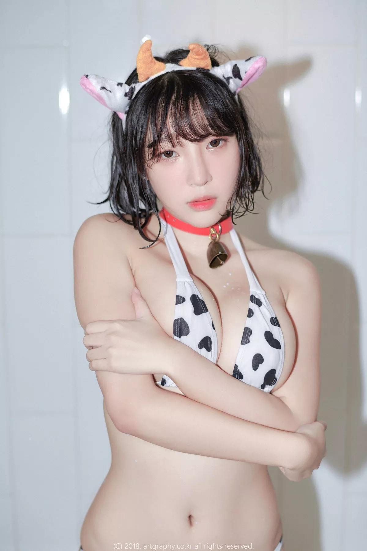 Xgyw.Org_[Artgravia]Vol.039_巨乳少女姜仁卿私房性感奶牛三点式内衣秀完美身材诱惑写真50P