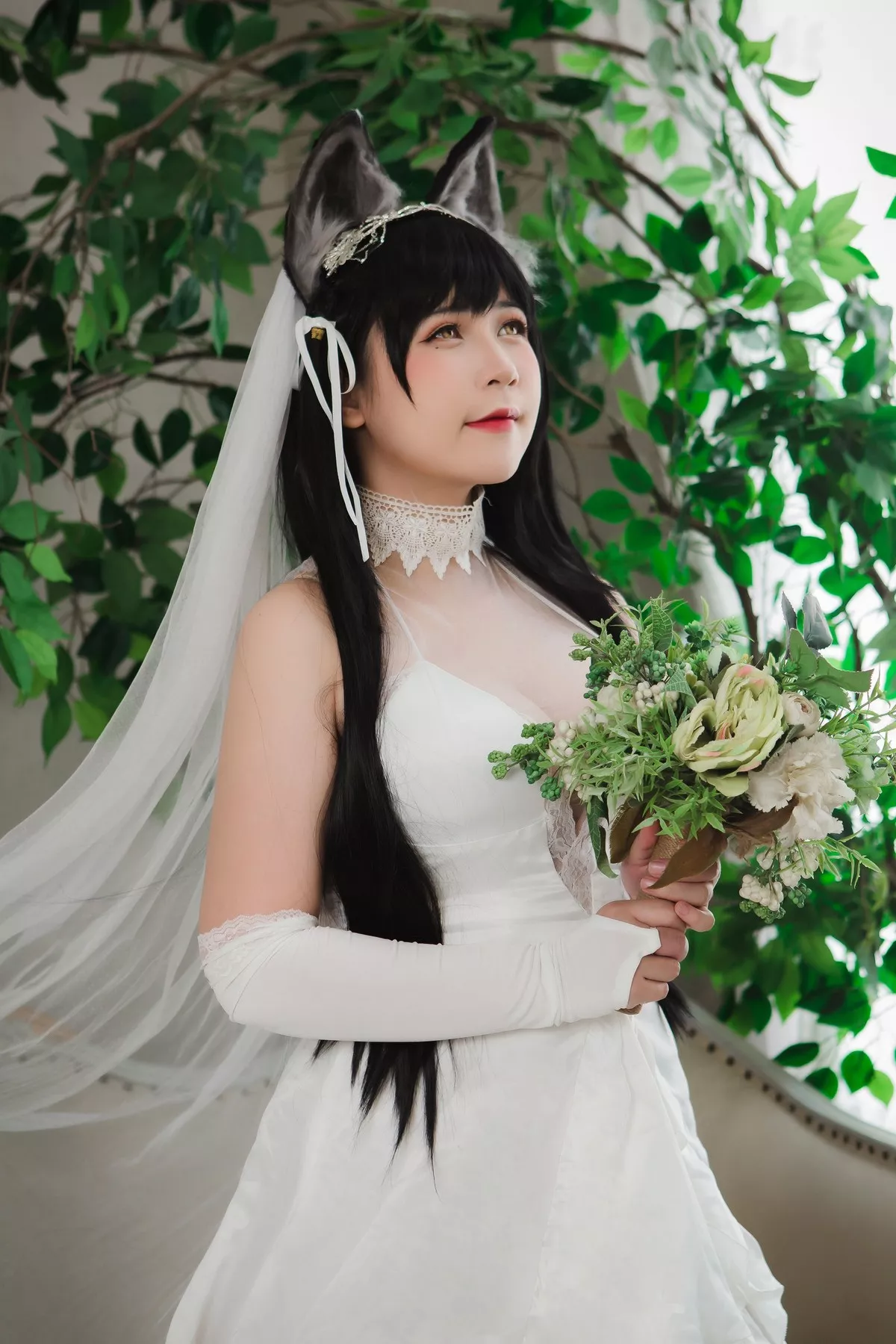 Xgyw.Org_网络美女UyUy阿塔戈婚纱主题性感白色薄透婚纱配蕾丝吊袜秀丰满身材诱惑写真32P