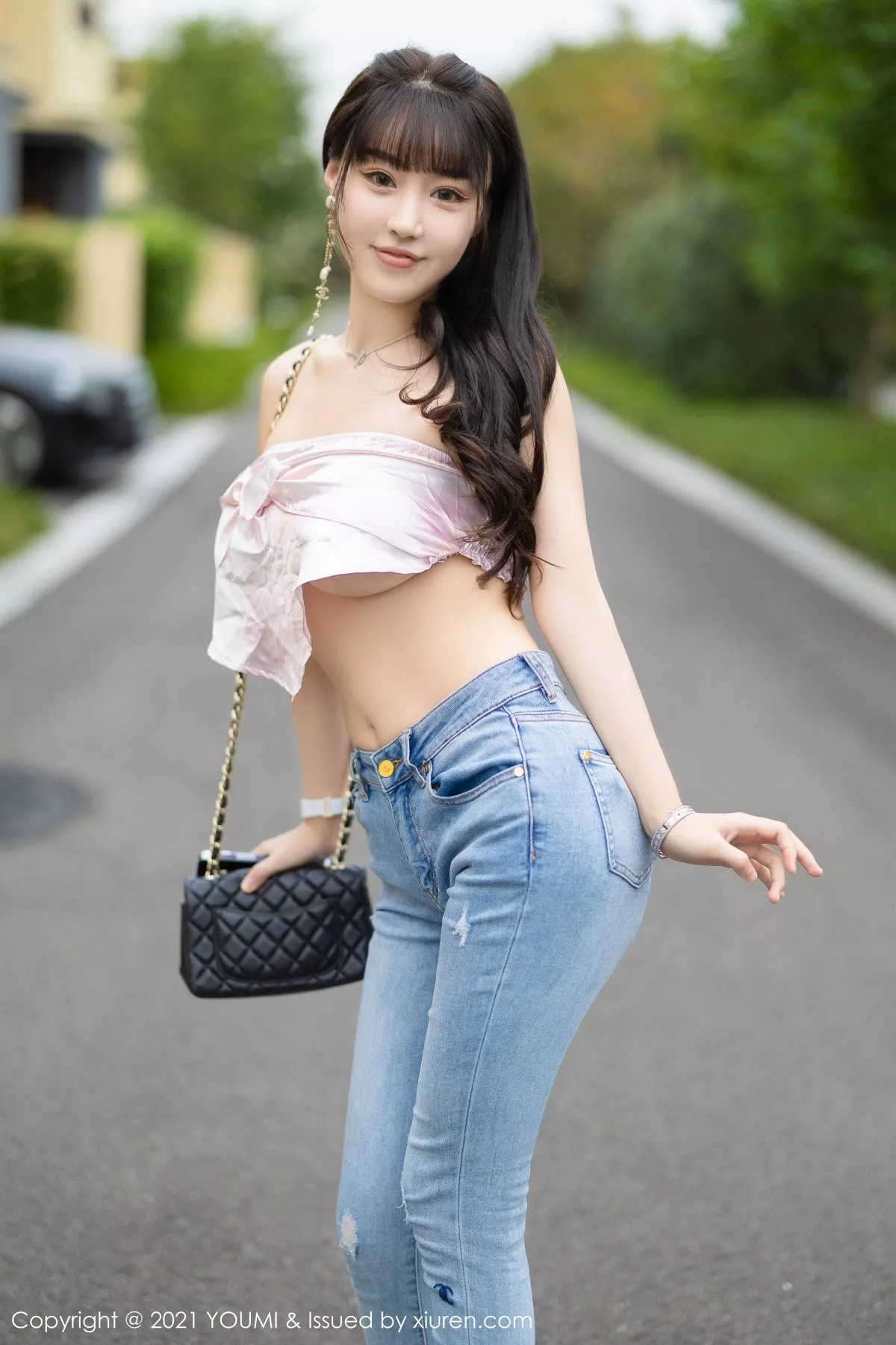 Xgyw.Org_[YouMi尤蜜荟]Vol.725_女神朱可儿Flower成都旅拍户外车拍魅惑衣露傲人豪乳诱惑写真74P