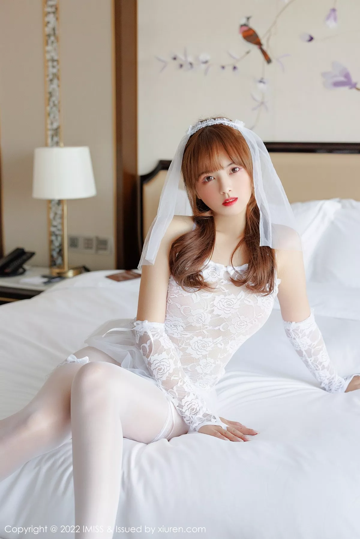 Xgyw.Org_[IMISS爱蜜社]Vol.674_模特张思允Nice性感白色蕾丝婚纱配白丝袜秀完美身材诱惑写真59P