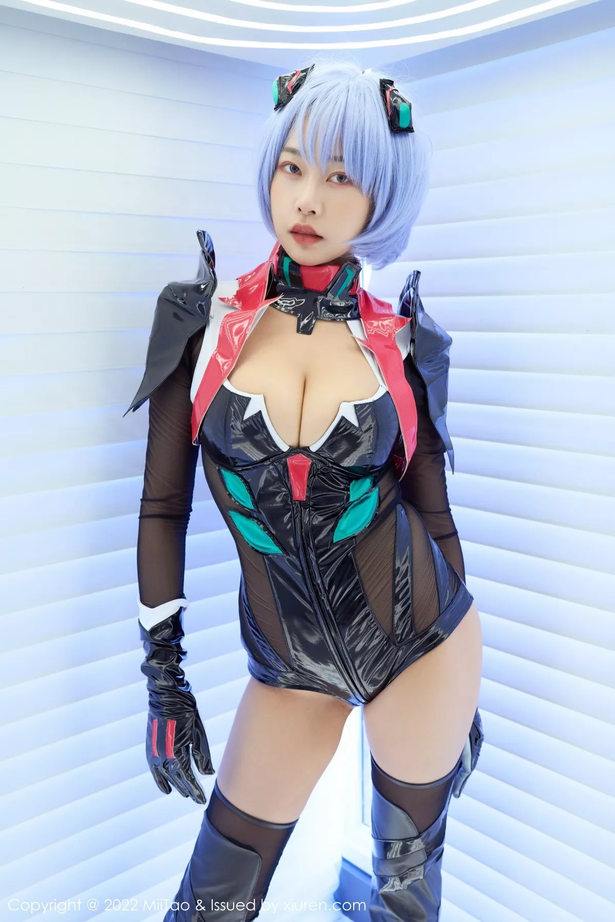 Xgyw.Org_[MiiTao蜜桃社]Vol.148_新人模特梦乃Mandy私房Cosplay主题低胸连体衣秀豪乳诱惑写真73P