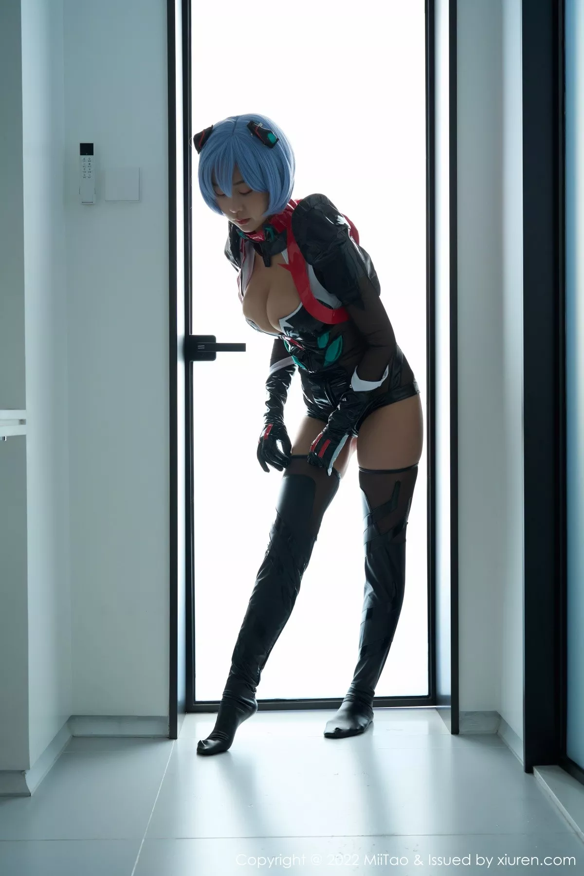 Xgyw.Org_[MiiTao蜜桃社]Vol.148_新人模特梦乃Mandy私房Cosplay主题低胸连体衣秀豪乳诱惑写真73P