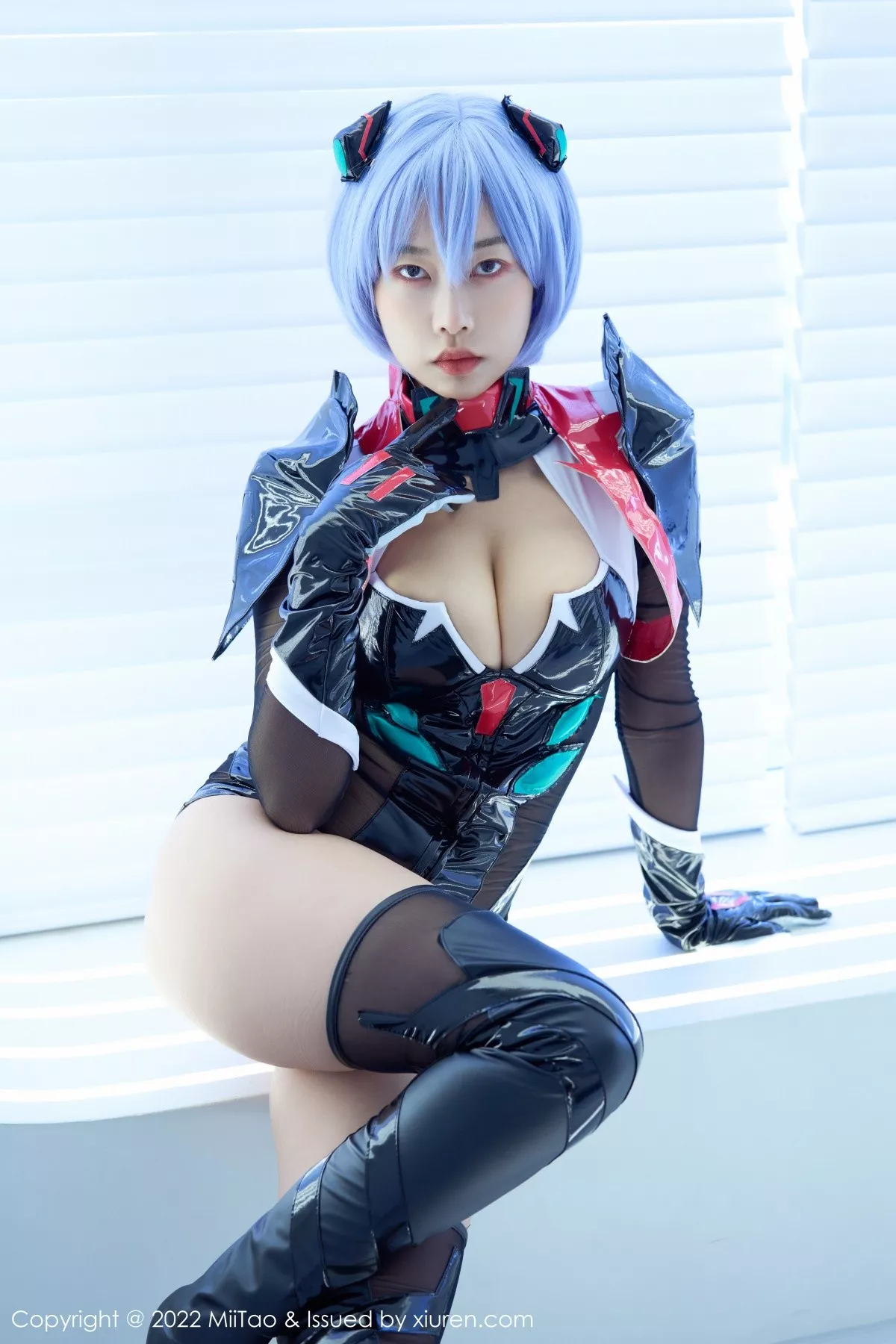 Xgyw.Org_[MiiTao蜜桃社]Vol.148_新人模特梦乃Mandy私房Cosplay主题低胸连体衣秀豪乳诱惑写真73P
