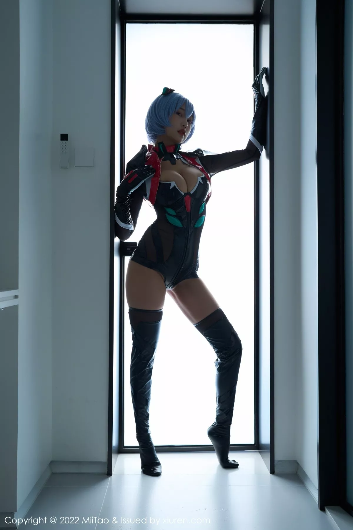 Xgyw.Org_[MiiTao蜜桃社]Vol.148_新人模特梦乃Mandy私房Cosplay主题低胸连体衣秀豪乳诱惑写真73P