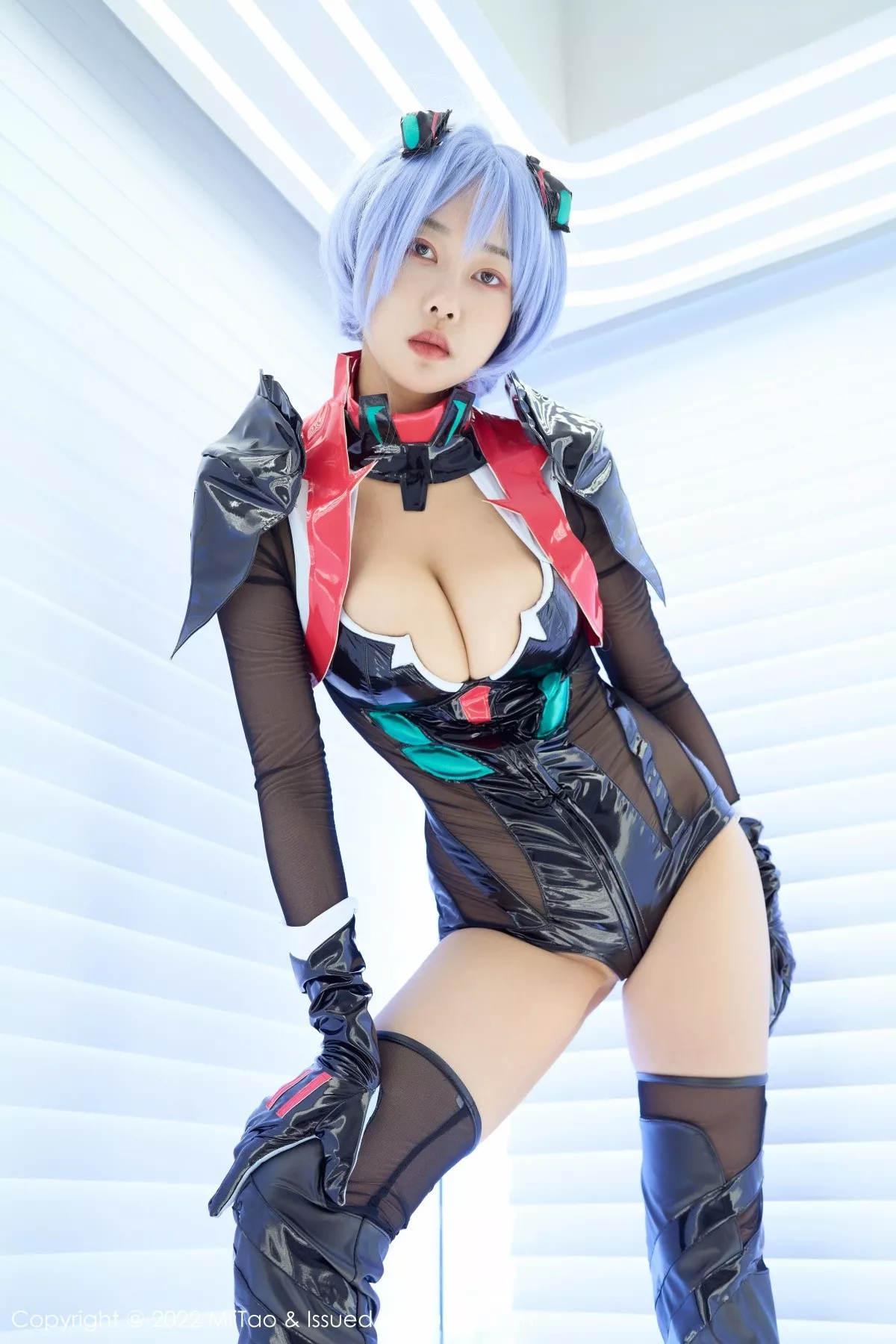 Xgyw.Org_[MiiTao蜜桃社]Vol.148_新人模特梦乃Mandy私房Cosplay主题低胸连体衣秀豪乳诱惑写真73P