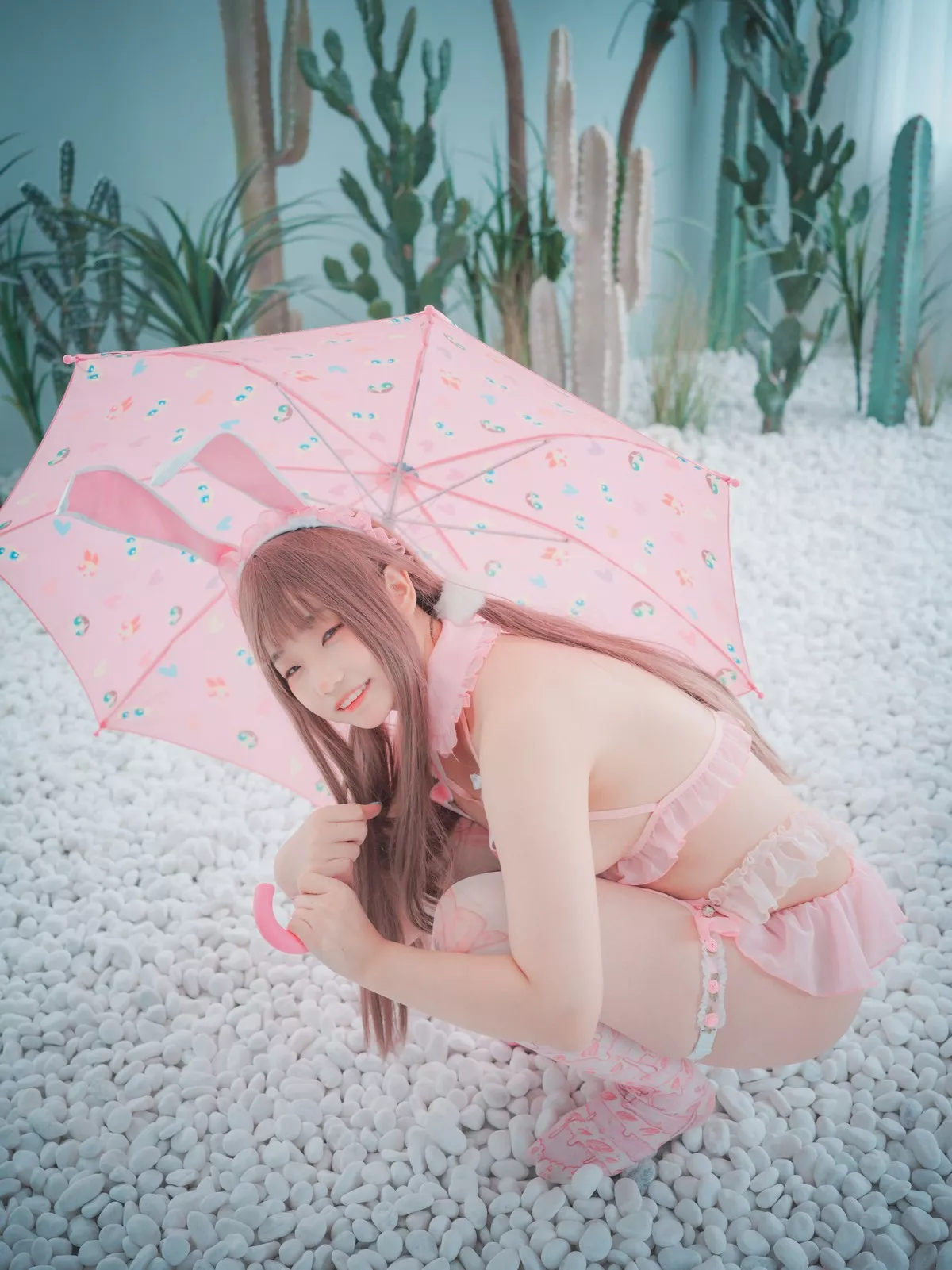 Xgyw.Org_[DJAWA]No.038_模特Mimmi_March Hare主题兔女郎装扮粉色情趣内衣火辣诱惑写真84P