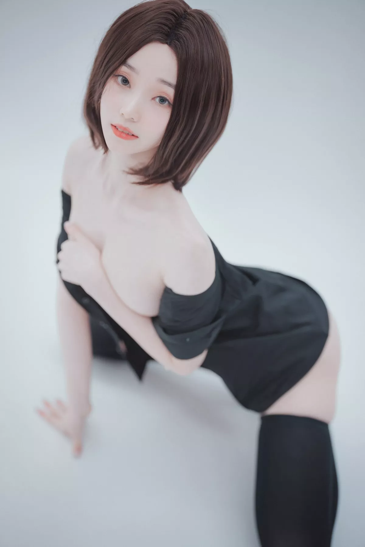 Xgyw.Org_[DJAWA]No.045_模特BamBi_Hi Sam!主题半脱性感黑色服饰露三点式内衣诱惑写真176P