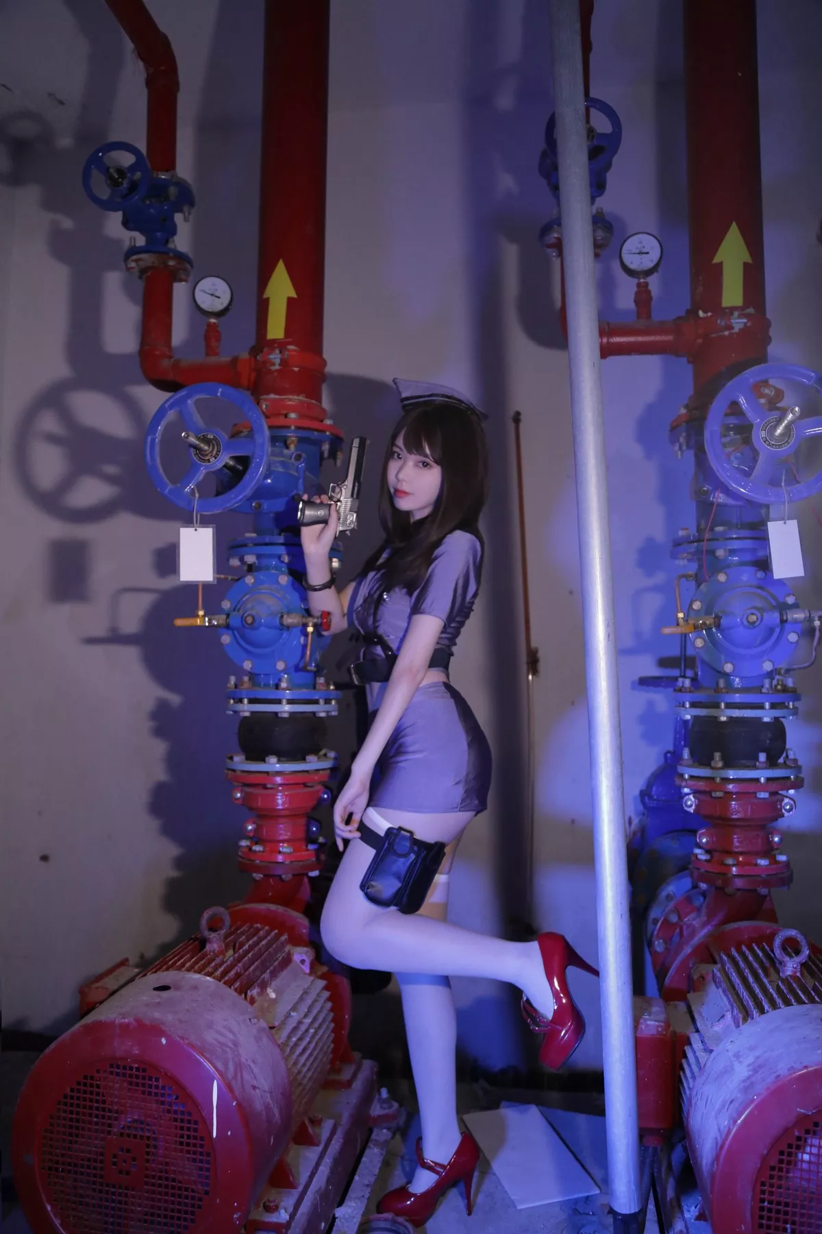 Xgyw.Org_微博妹子Fushii_海堂极探侦道主题户外性感女警制服短裙配白丝袜完美诱惑写真31P