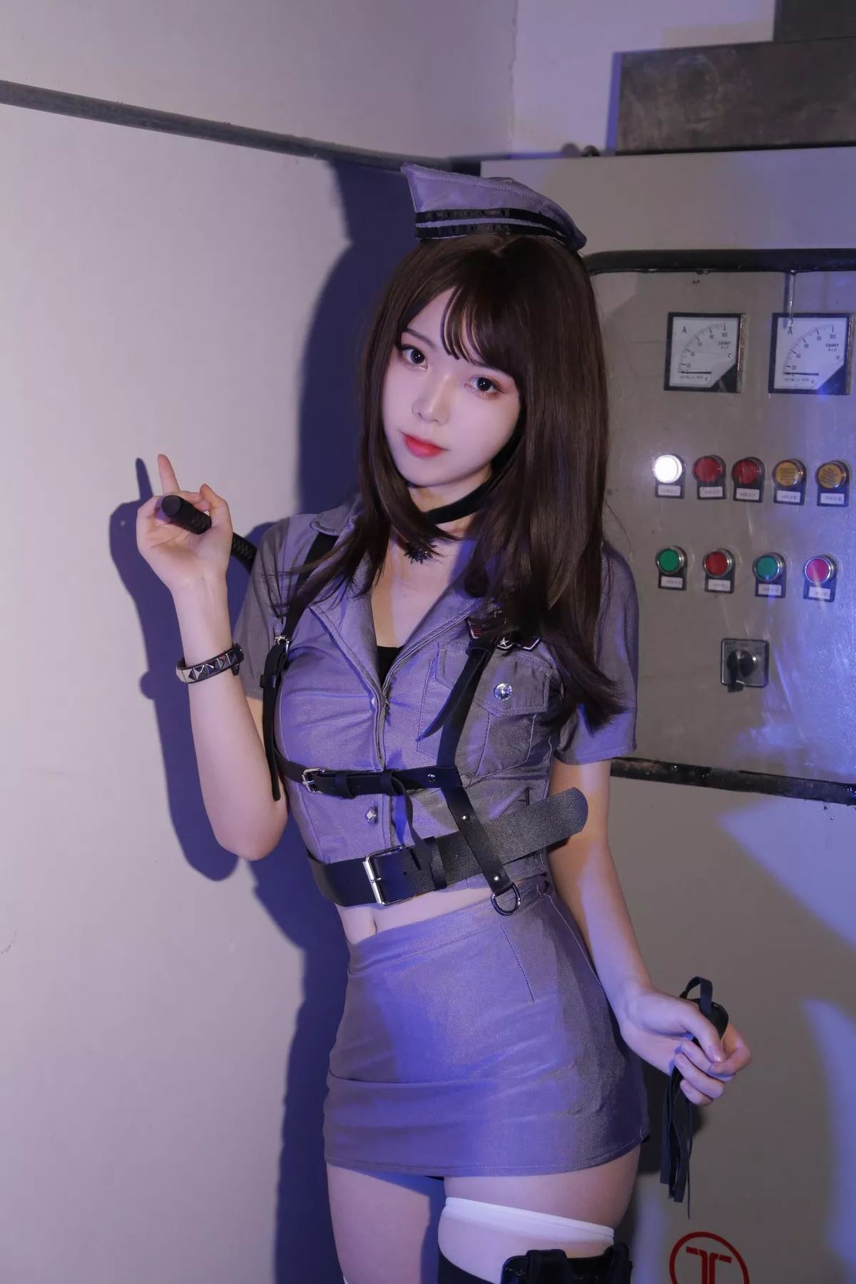 Xgyw.Org_微博妹子Fushii_海堂极探侦道主题户外性感女警制服短裙配白丝袜完美诱惑写真31P