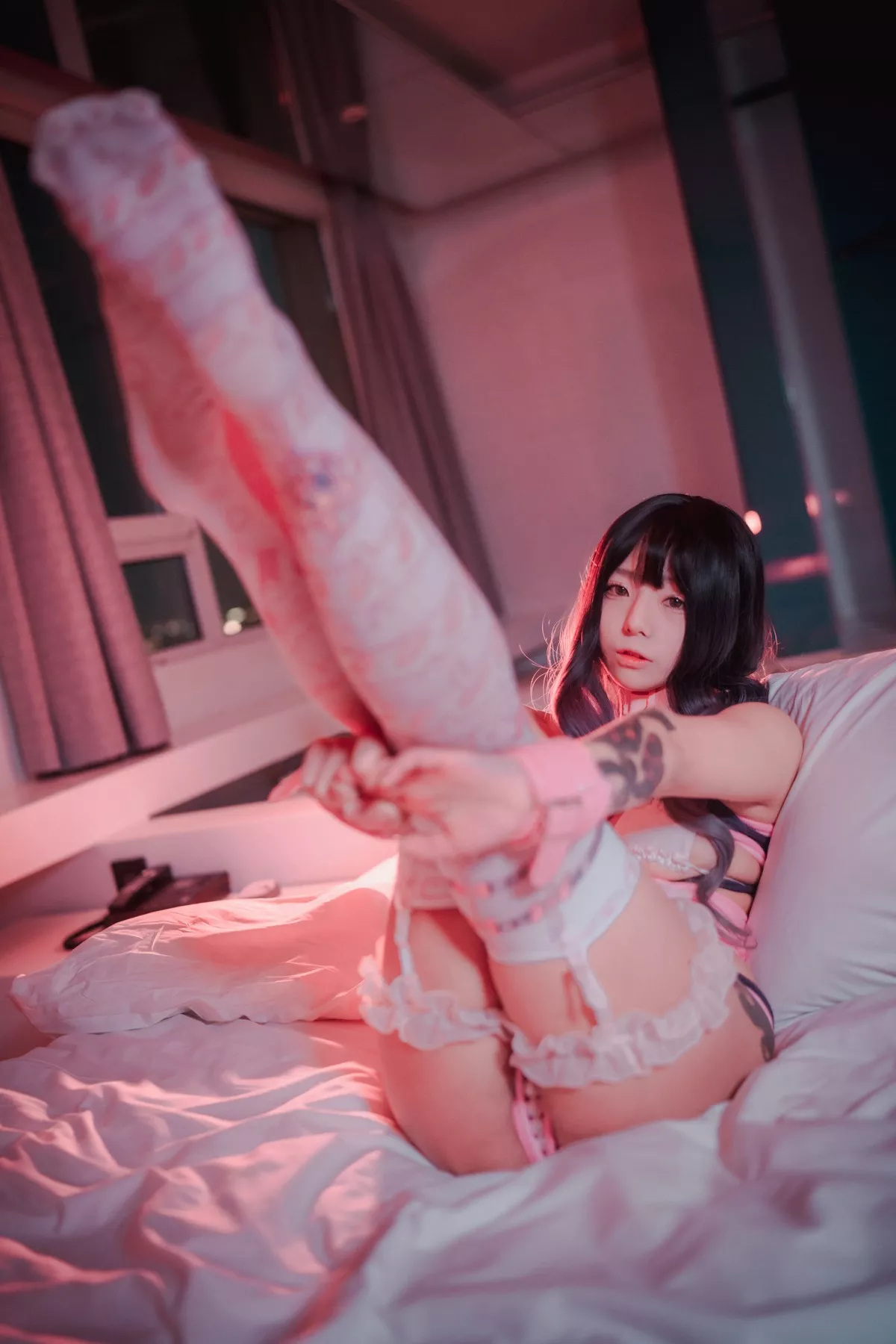 Xgyw.Org_[DJAWA]No.082_模特Maruemon_Knotting Class主题私房性感粉色情趣捆绑诱惑写真74P