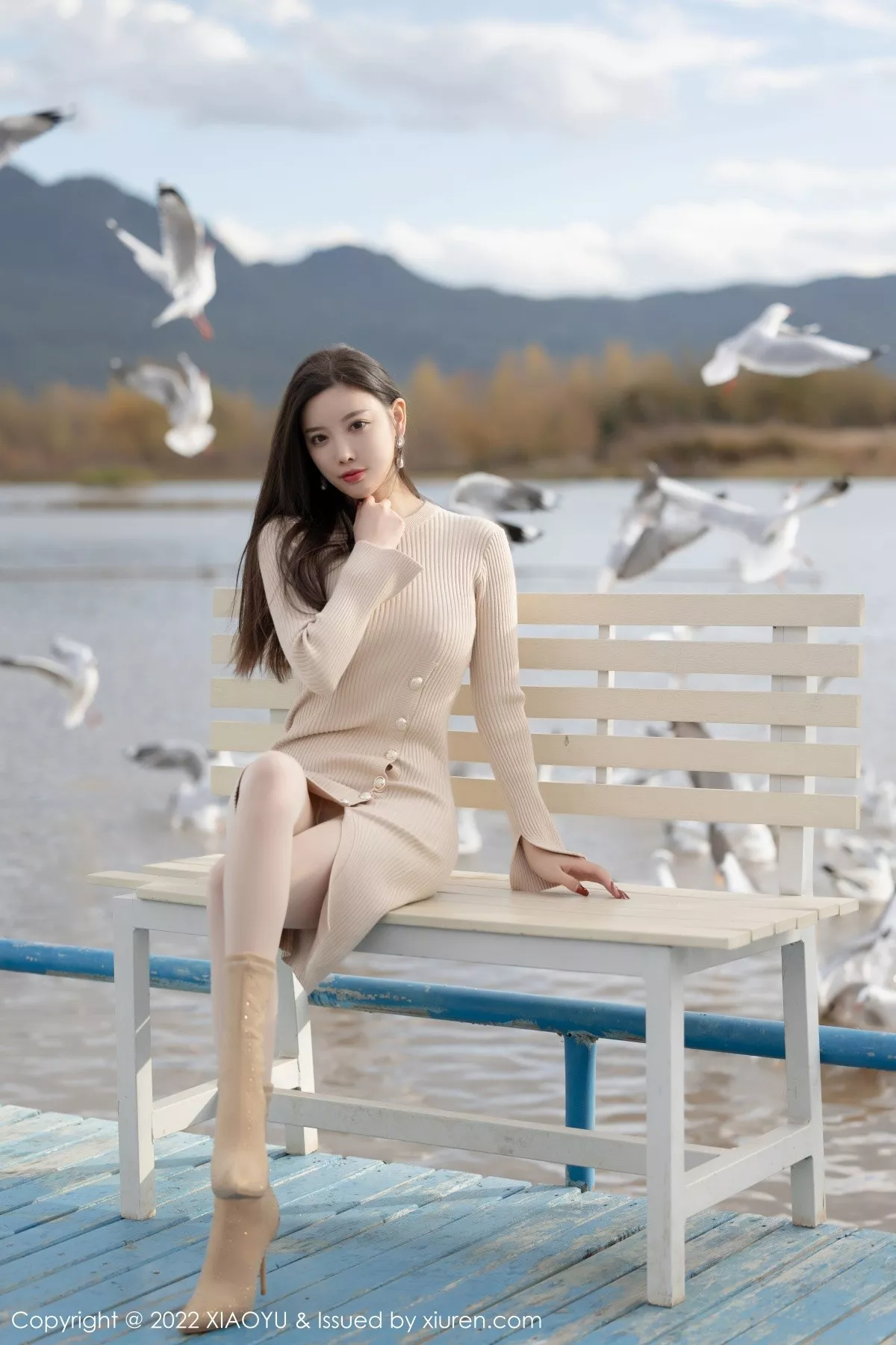 Xgyw.Org_[XiaoYu画语界]Vol.796_女神杨晨晨Yome丽江心愿旅拍室内紫色轻透蕾丝内衣诱惑写真79P
