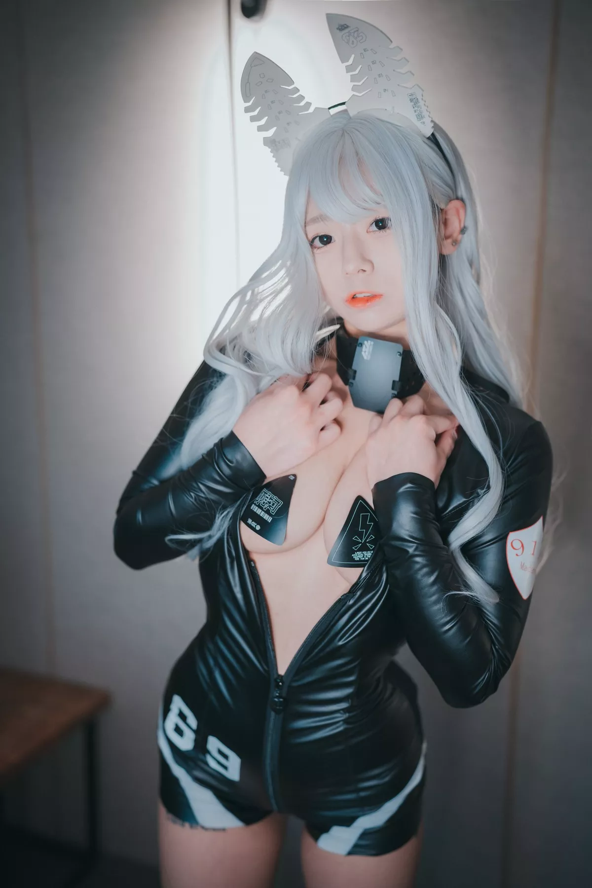 Xgyw.Org_[DJAWA]No.093_模特Maruemon_Rider No69主题私房性感服饰露豪乳遮点诱惑写真88P