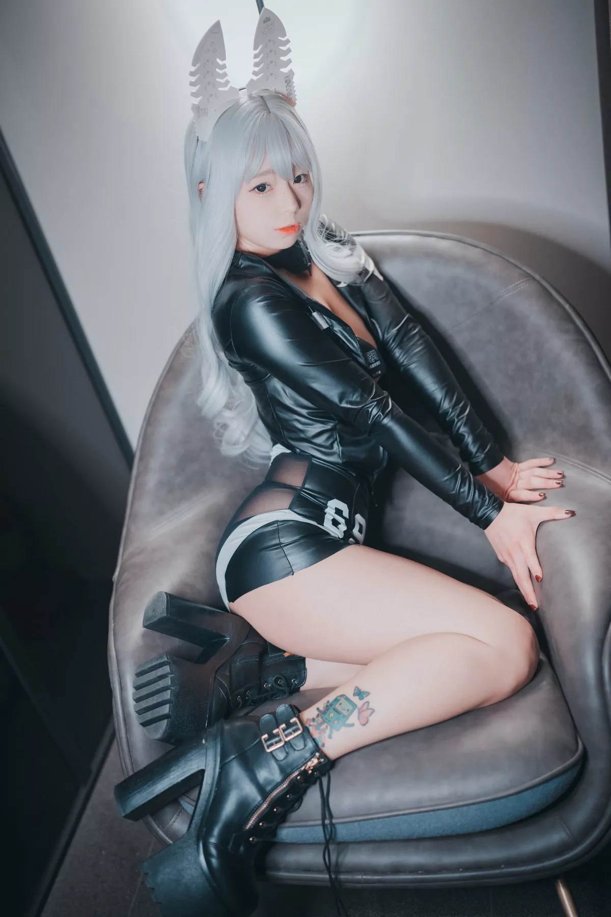 Xgyw.Org_[DJAWA]No.093_模特Maruemon_Rider No69主题私房性感服饰露豪乳遮点诱惑写真88P