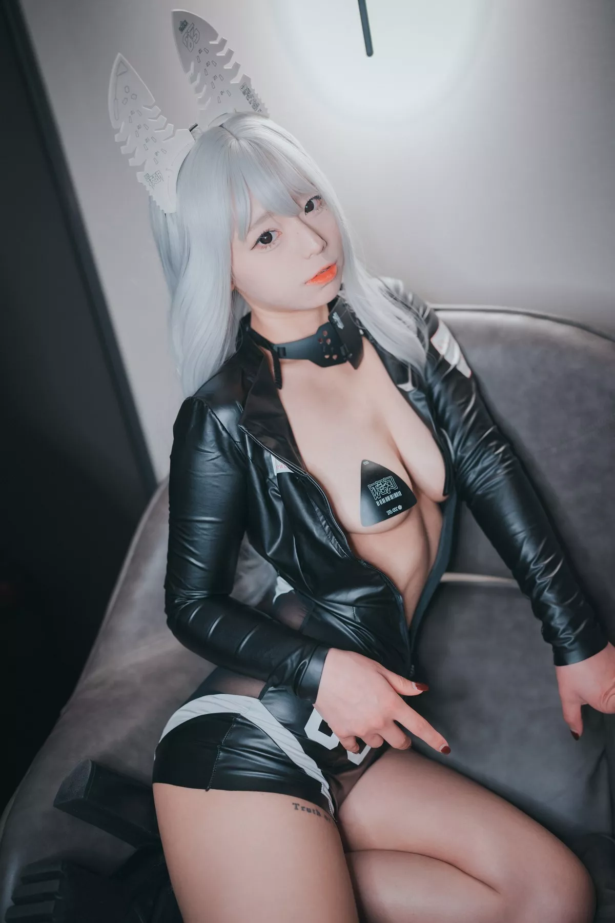 Xgyw.Org_[DJAWA]No.093_模特Maruemon_Rider No69主题私房性感服饰露豪乳遮点诱惑写真88P