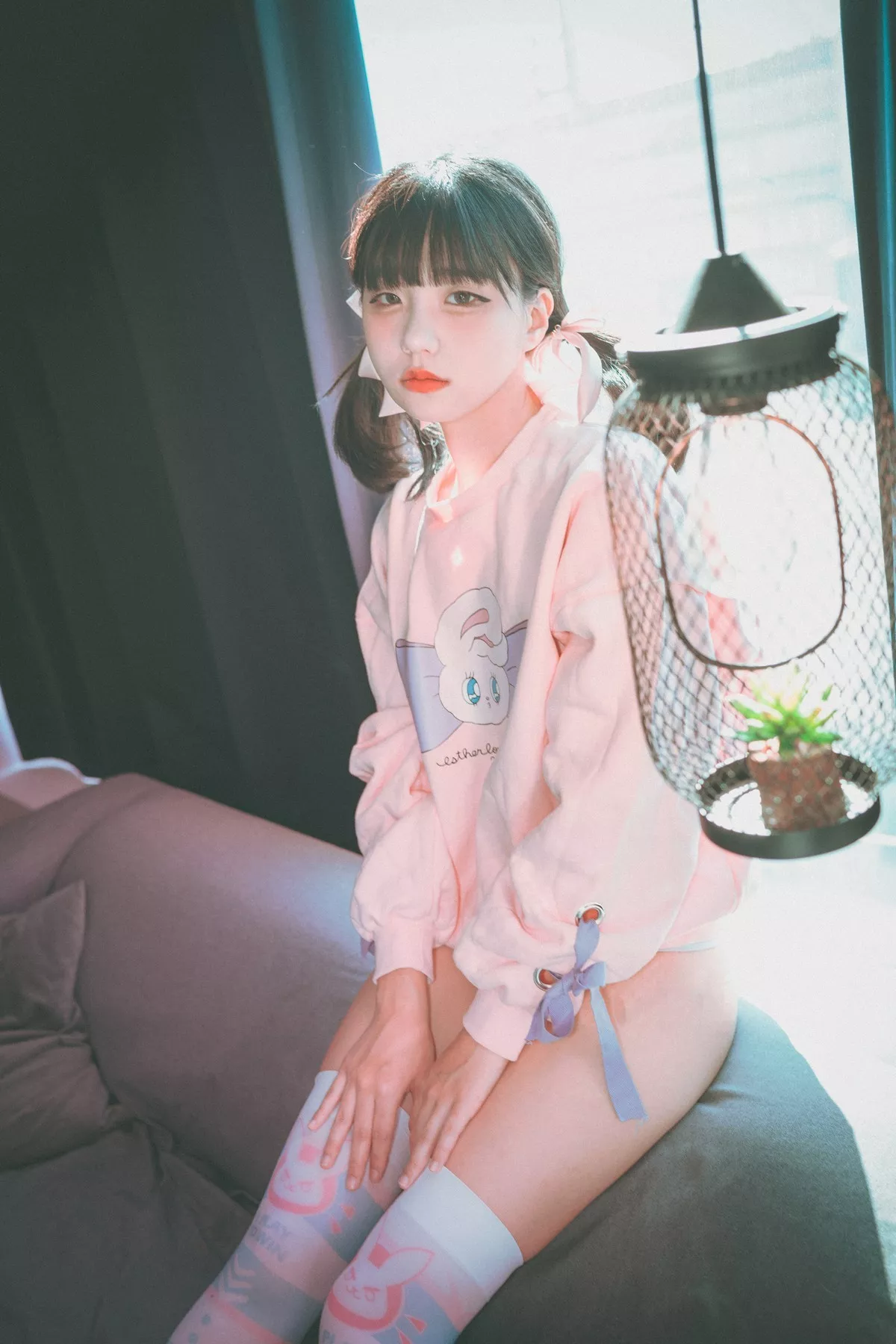 Xgyw.Org_[DJAWA]No.061_模特Jenny_Lovely_Pink主题私房性感粉色外衣配丁字内裤诱惑写真34P
